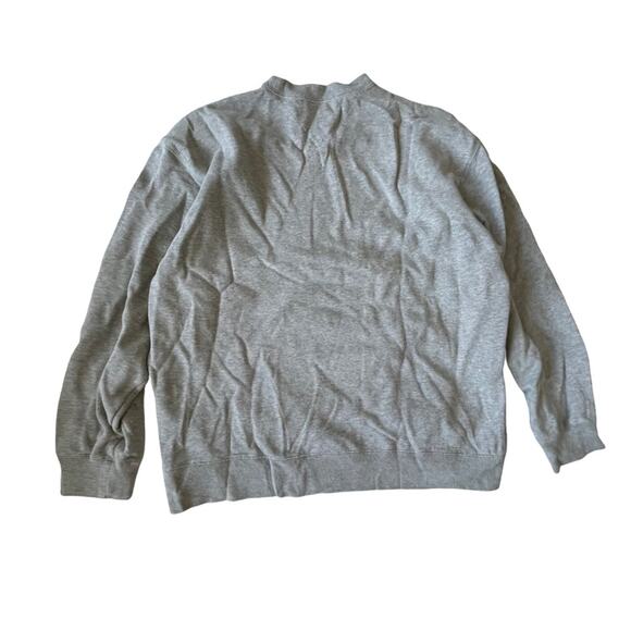 Tommy Hilfiger Y2K Flag Sweatshirt Embroidered Cotton Blend Gray XL GUC - Picture 2 of 10